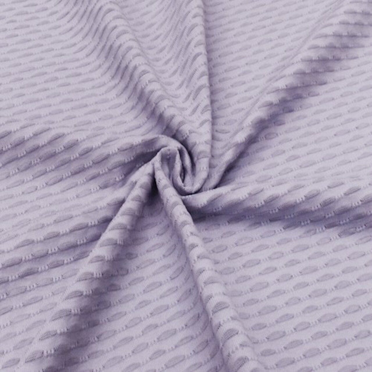 Lilac Purple Famous Make Stretch 3D Mesh Yoga Activewear Fabric By the Yard